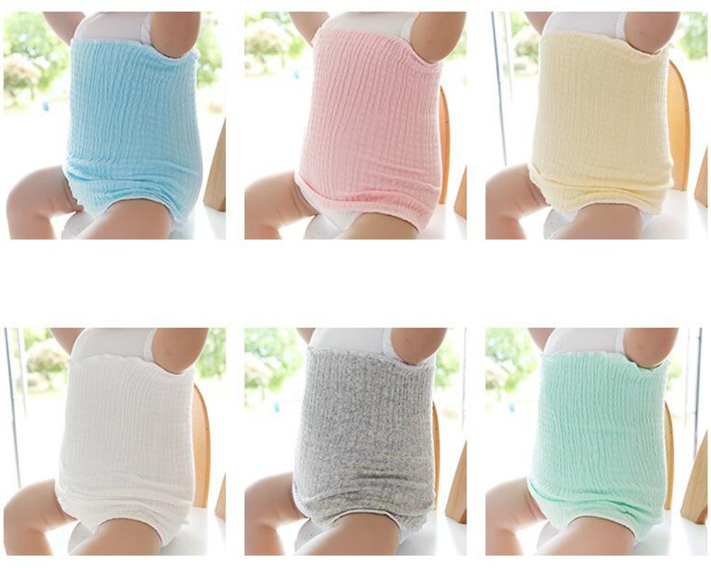 6Pack Baby Organic Cotton Baby Belly Button Band Newborn Belly Wraps Umbilical Hernias Truss Belt Infant - Image 4